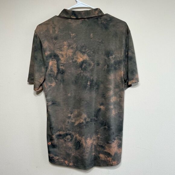 Lululemon Evolution Short Sleeve Polo Diamond Dye Small Men - Picture 4 of 7